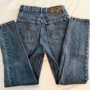 Armani vintage high waist jeans 100% cotton